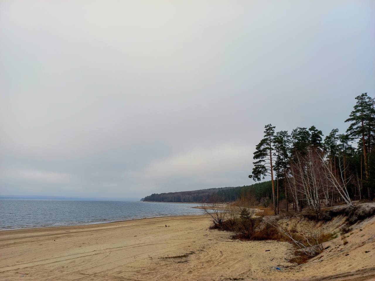 Сурское водохранилище в Пензе