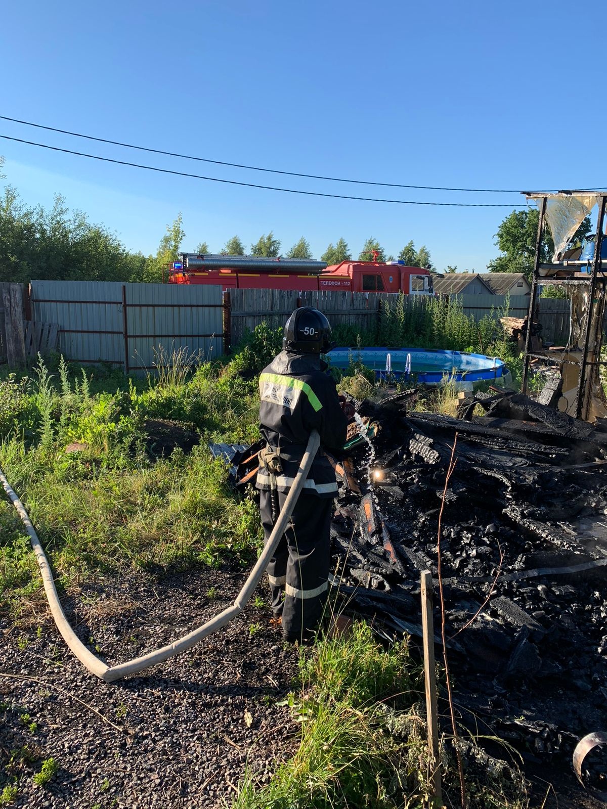 В Пензенском районе пожарные тушили загоревшуюся баню-бочку | 06.07.2022 |  Пенза - БезФормата