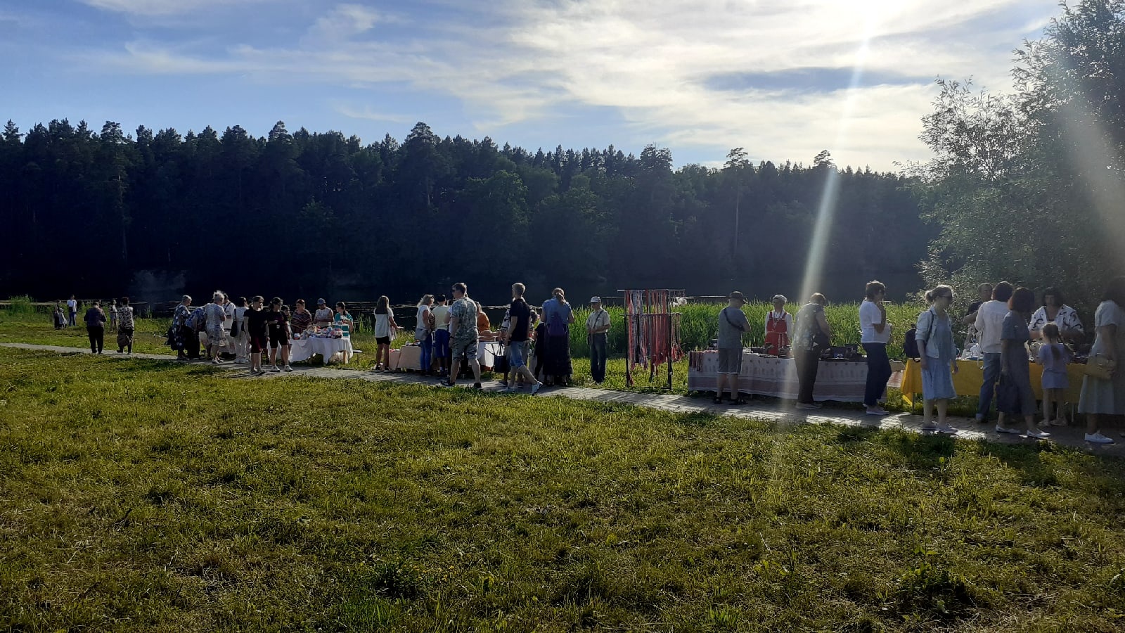 В Заречном отмечают праздник Ивана Купала | 06.07.2022 | Пенза - БезФормата