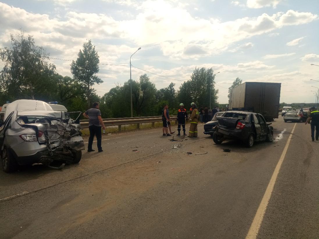 ДТП В Пензенской области на трассе м5