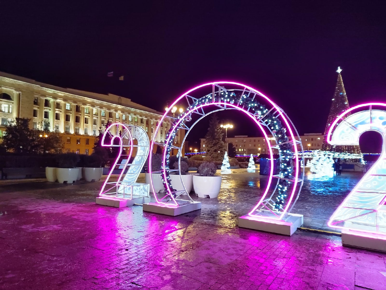 Новогодние праздники в пензе