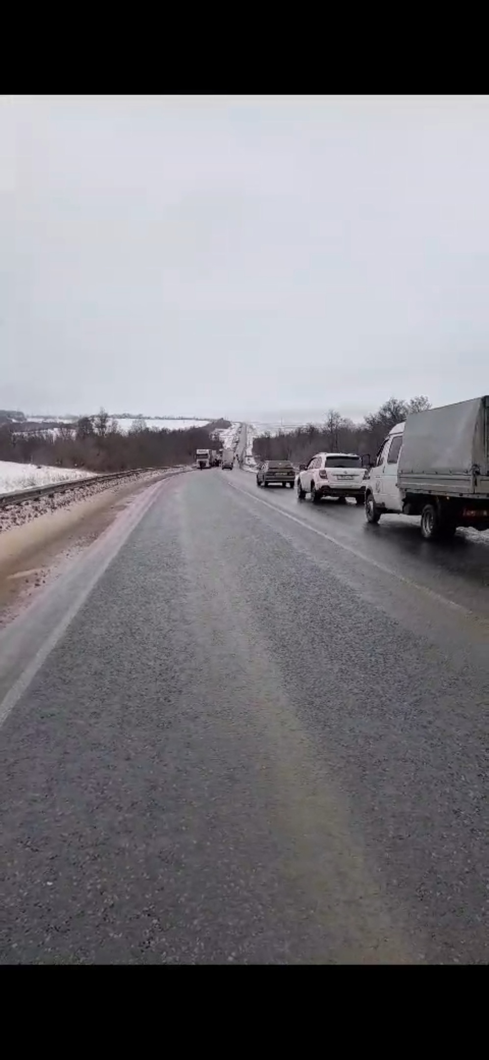 Кузнечан предупредили о пробке на трассе М5 и перекрытии дороги |  30.11.2023 | Пенза - БезФормата