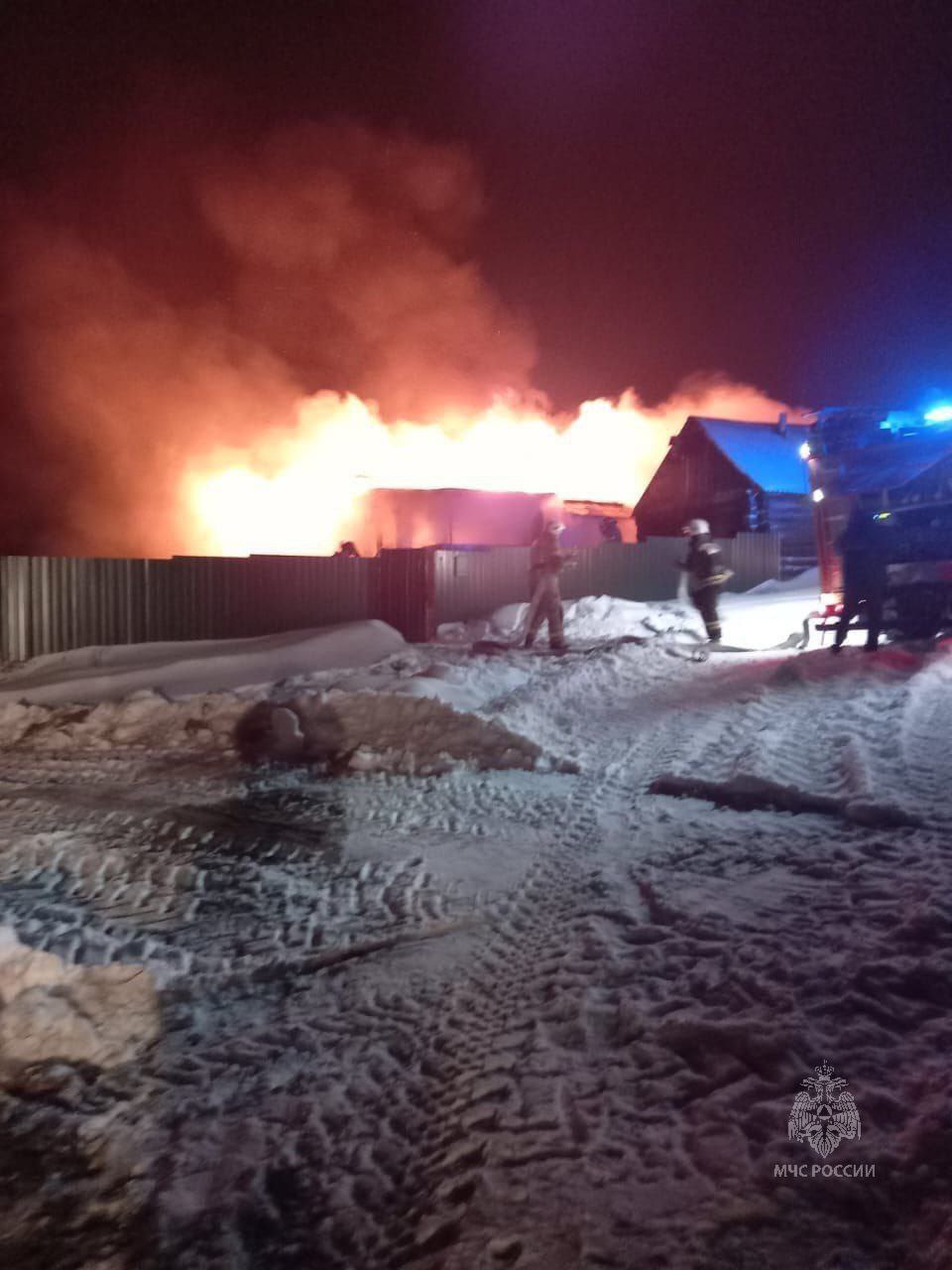 В Бессоновском районе два человека сгорели заживо в доме | 03.01.2024 |  Пенза - БезФормата