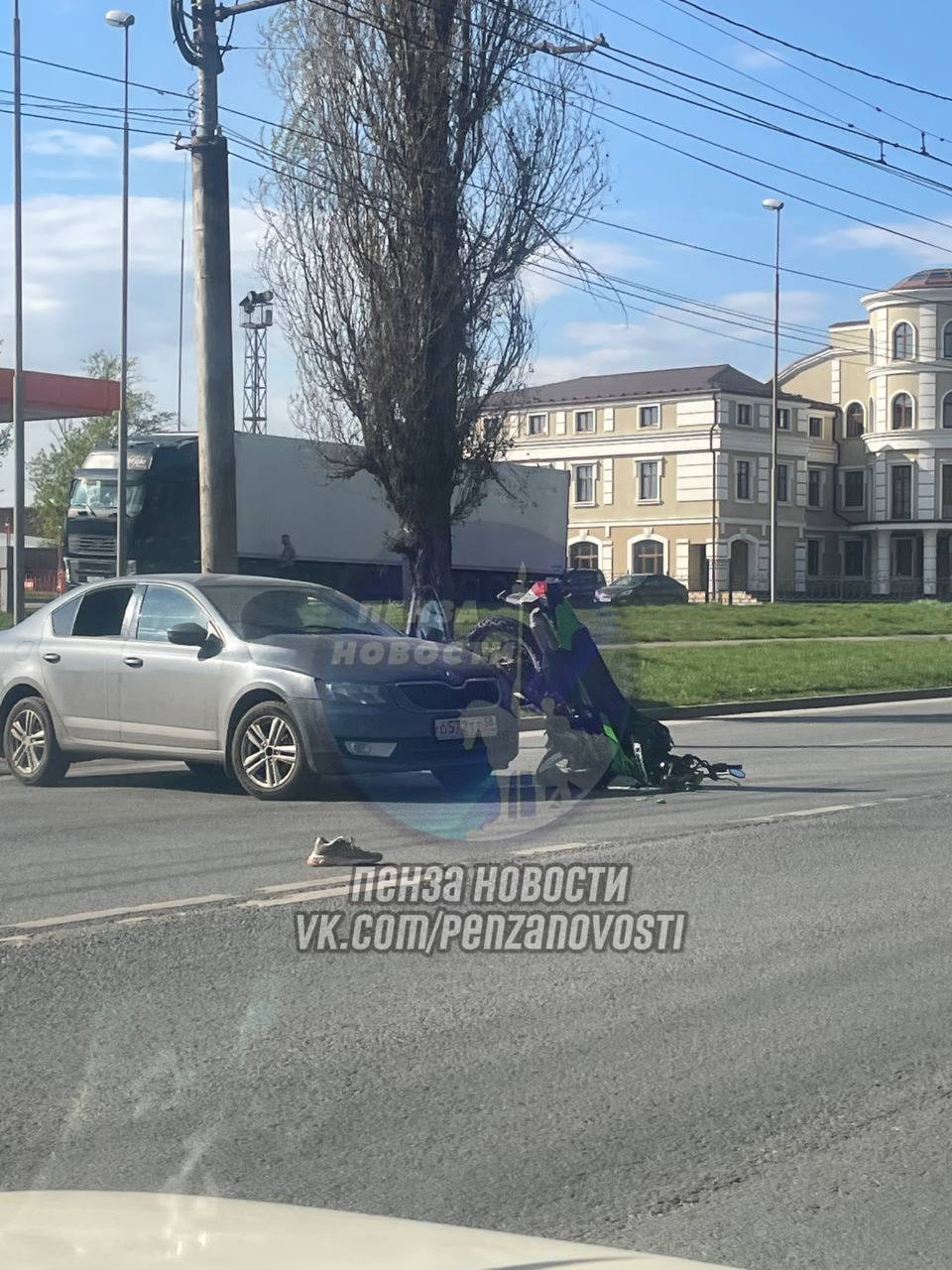 Пензенцы сообщили о ДТП с участием мотоциклиста на Аустрина | 24.04.2023 |  Пенза - БезФормата