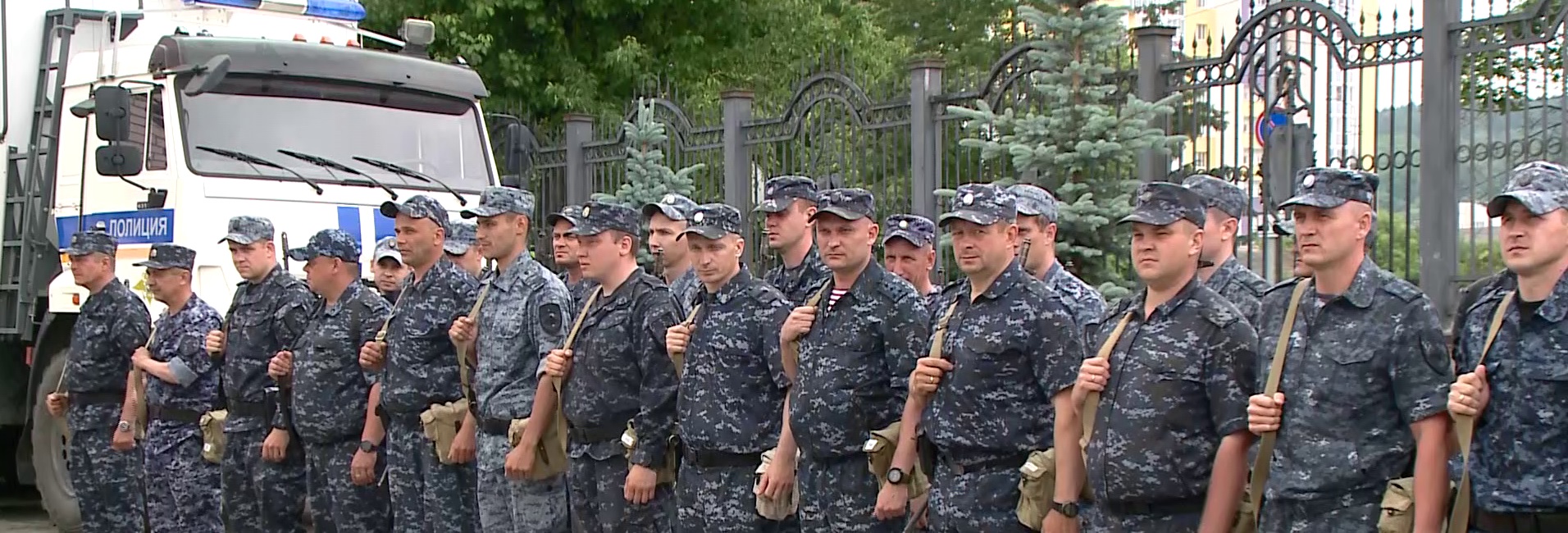 В Пензу с Северного Кавказа спустя полгода вернулся отряд полиции |  01.06.2023 | Пенза - БезФормата