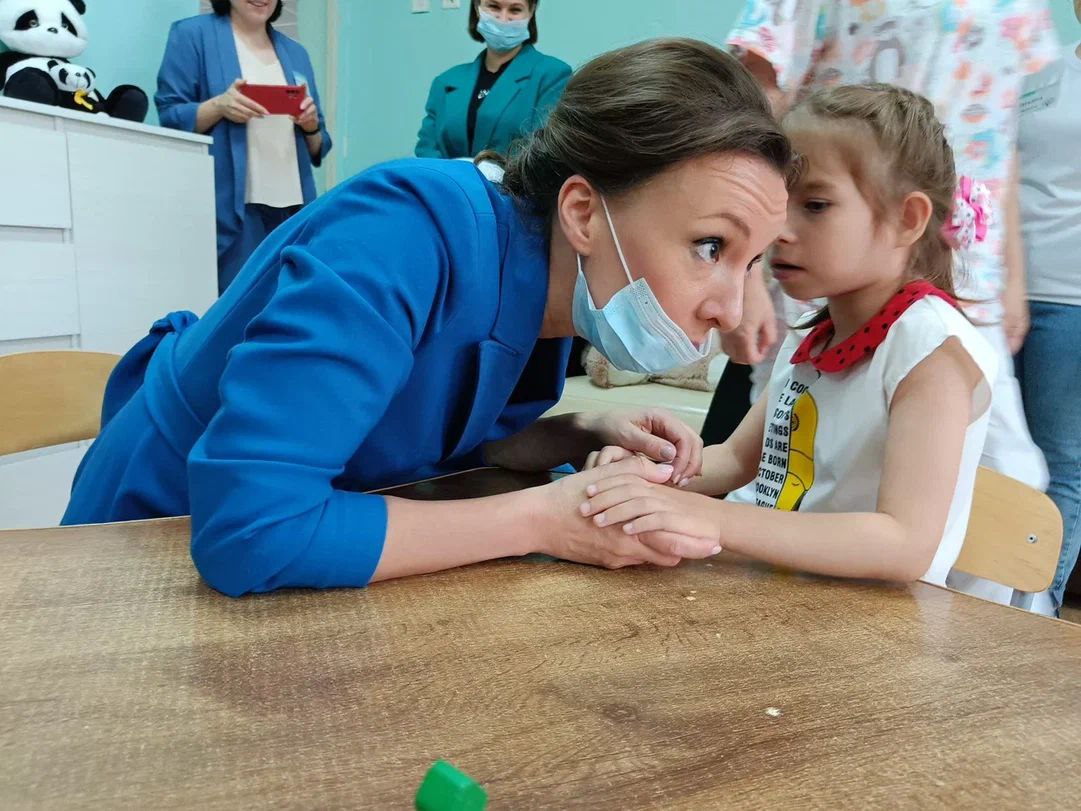 Анна Кузнецова посетила Мокшанский детский дом-интернат | 15.07.2023 |  Пенза - БезФормата