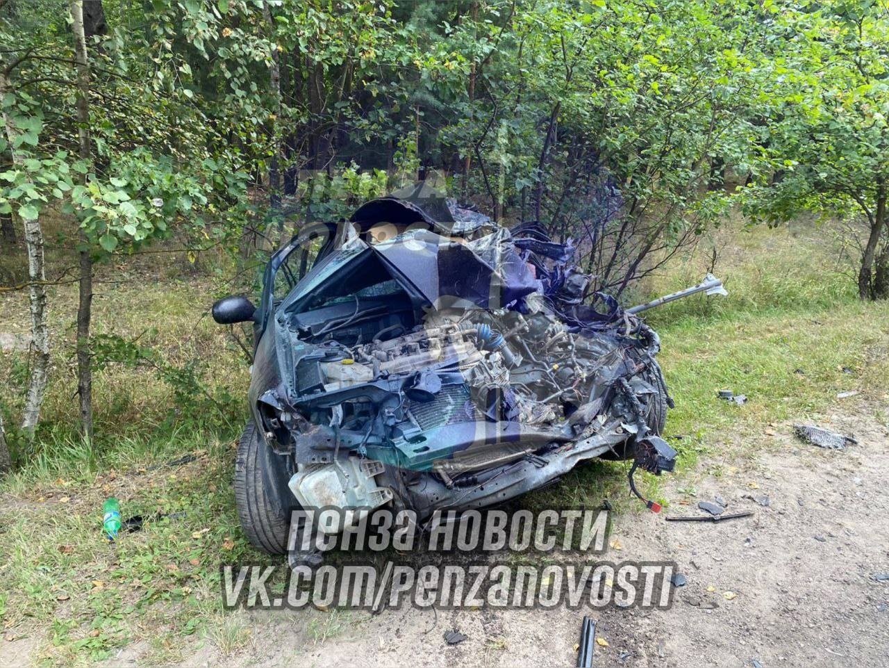 В Сердобском районе в ДТП с «КАМАЗом» погиб водитель иномарки | 21.08.2023  | Пенза - БезФормата