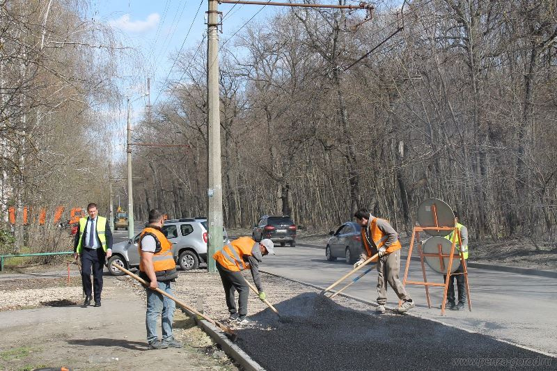 В Пензе до конца недели заасфальтируют ул Попова -Столица58