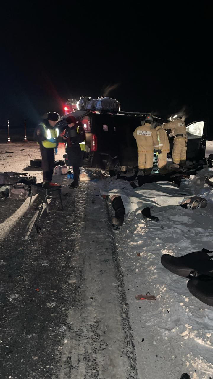 В страшном ДТП на трассе М5 погибли семь человек, еще двое пострадали -  Столица58