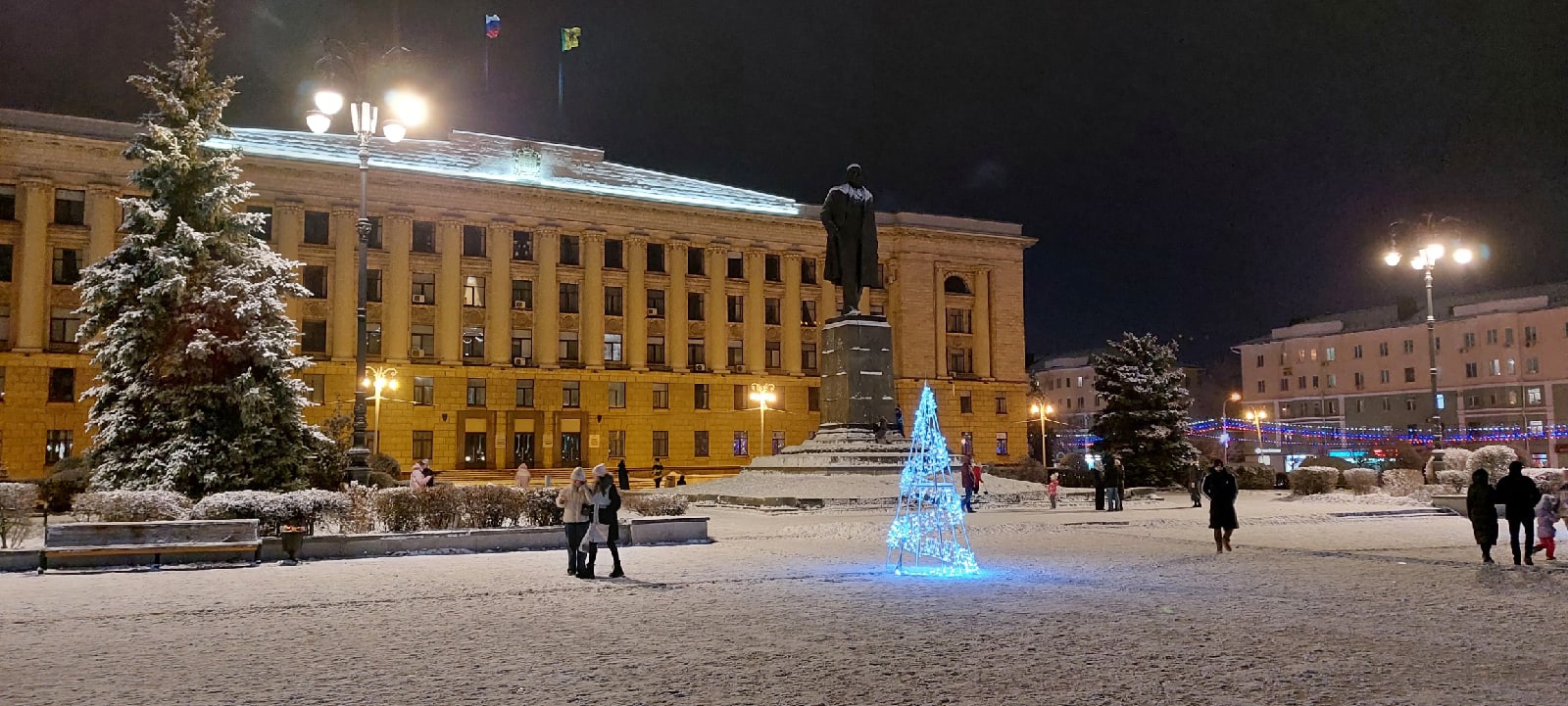 Новогодние праздники в пензе