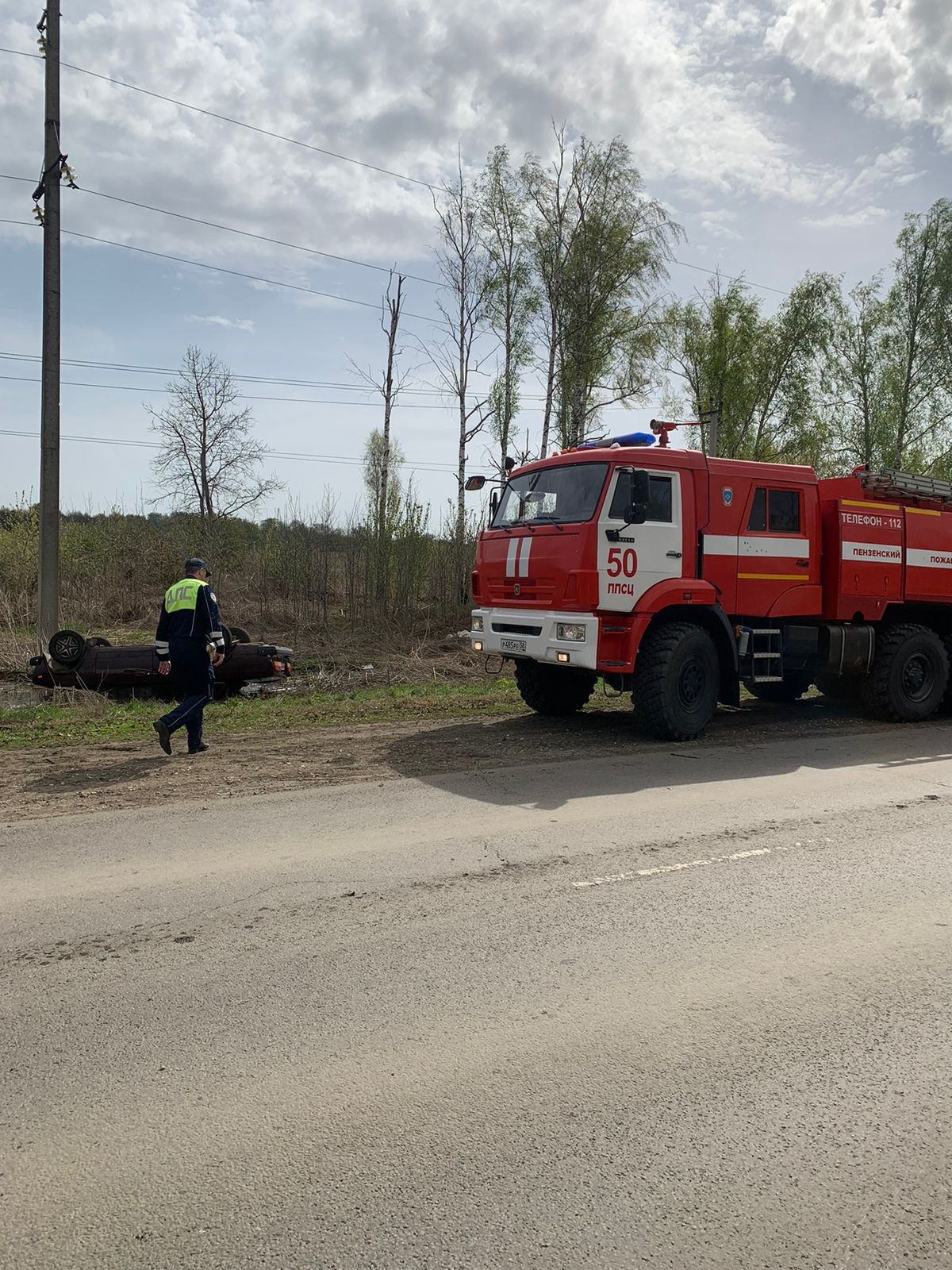 Появились фото с места ДТП в пензенской Богословке | 22.04.2024 | Пенза -  БезФормата