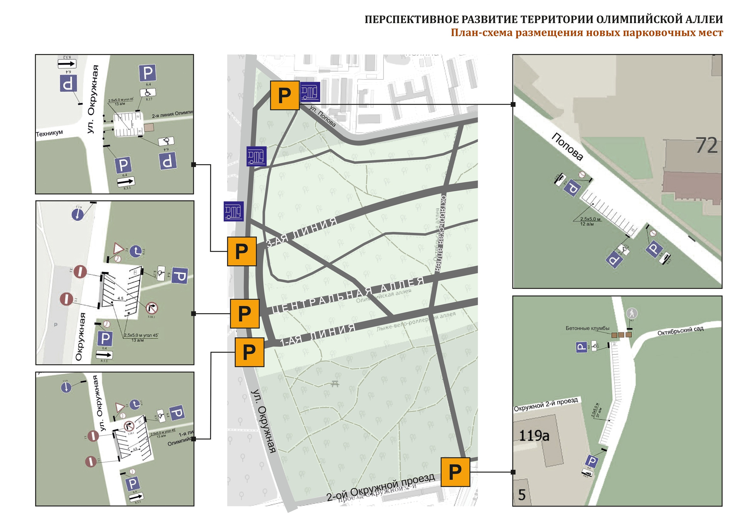 Олимпийская аллея пенза карта