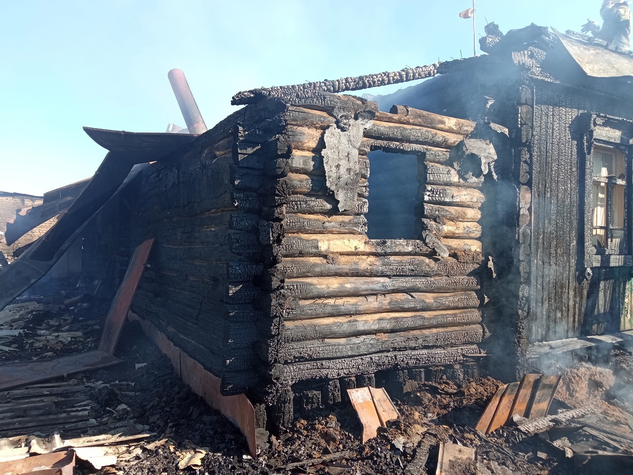 В Каменском районе пожар уничтожил дом и гараж | 30.05.2024 | Пенза -  БезФормата