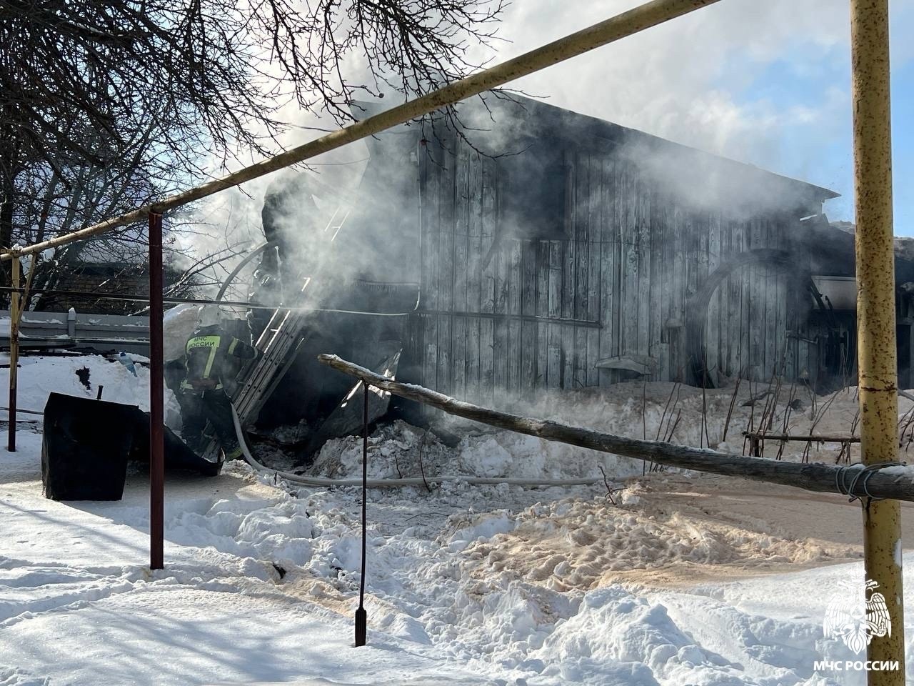 Пожар в кузнецке на улице белинского