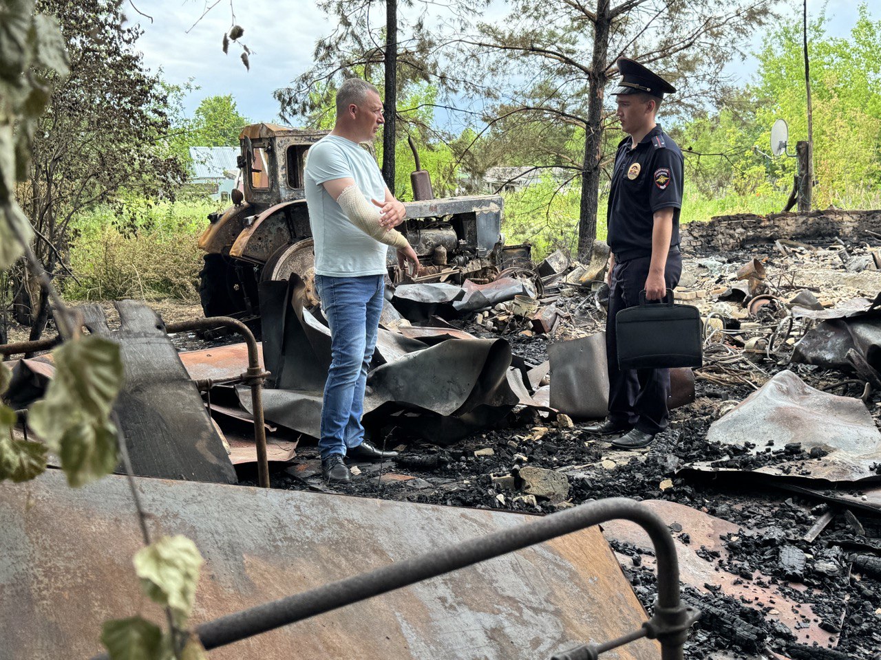 В Нижнеломовском районе мужчина облился бензином и грозился поджечь себя |  10.06.2024 | Пенза - БезФормата