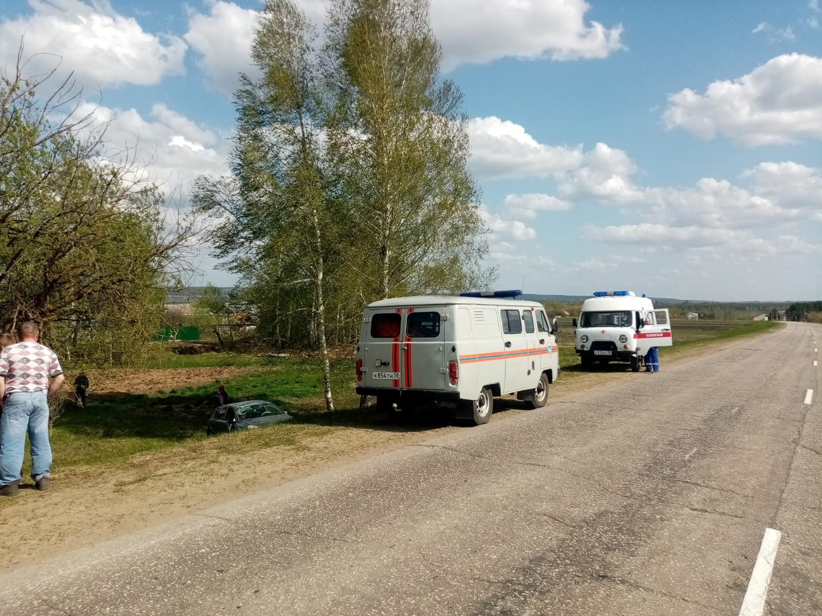 В Пензенской области перевернулась машина, пострадали три человека |  22.04.2024 | Пенза - БезФормата