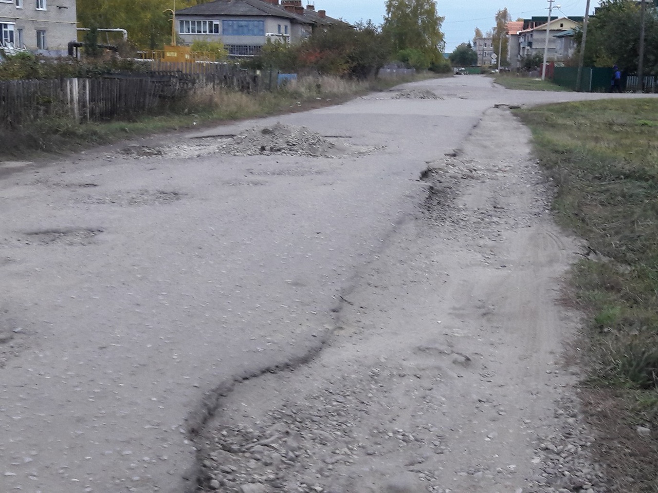 Жители Колышлея пожаловались на качество мелкоямочного ремонта