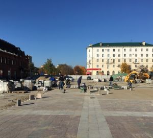 На ремонт площади Ленина дополнительно потратят около 8 миллионов рублей