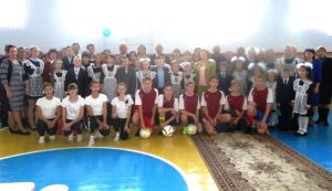 В сосновоборской школе отремонтировали спортивный зал