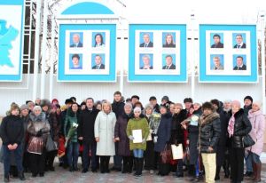 Борис Панин принял участие в открытии доски почета Первомайского района Пензы