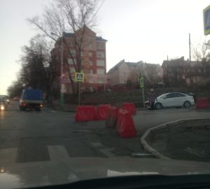 Движение в центре Пензы заблокировано второй день