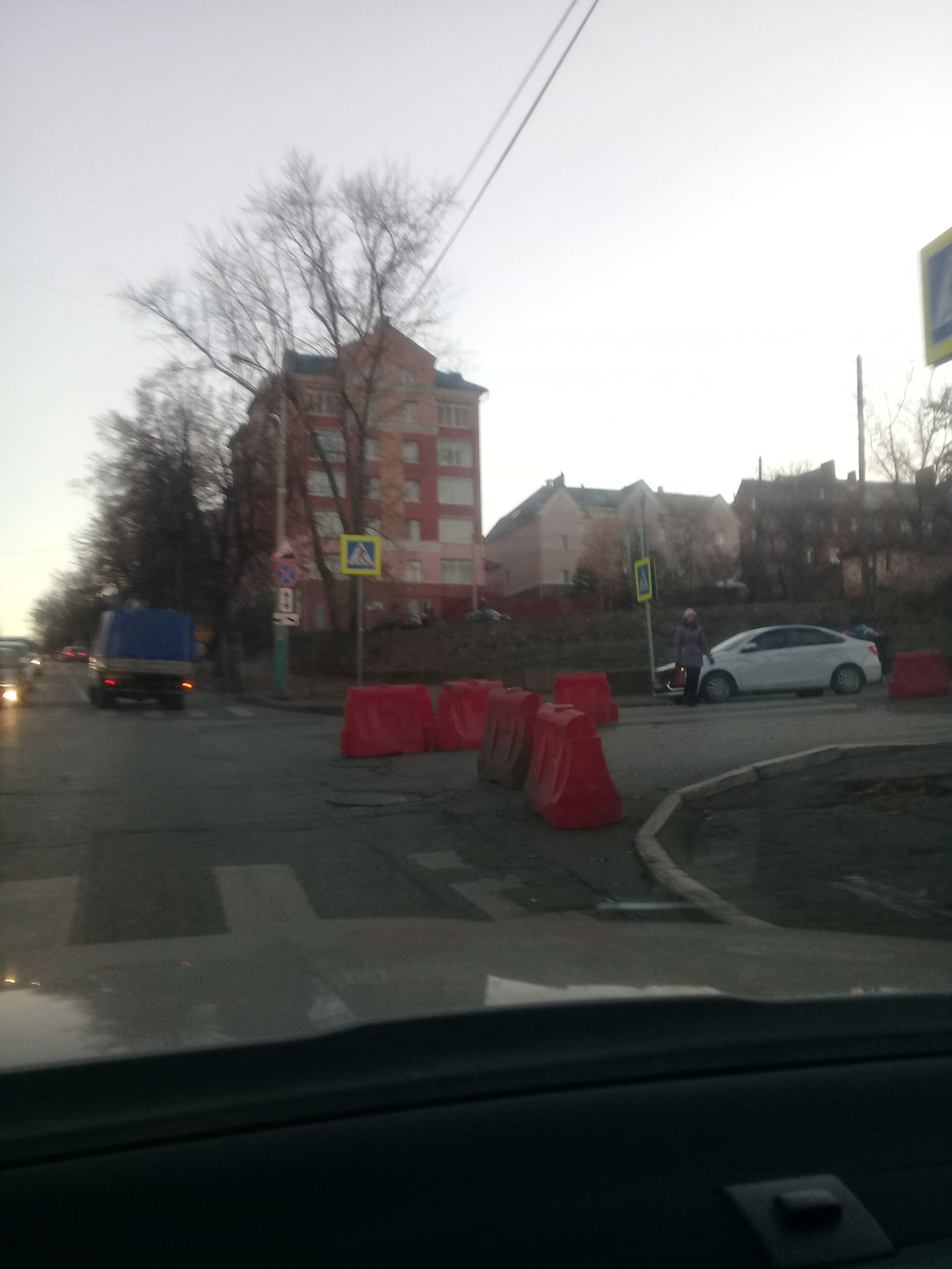 Движение в центре Пензы заблокировано второй день