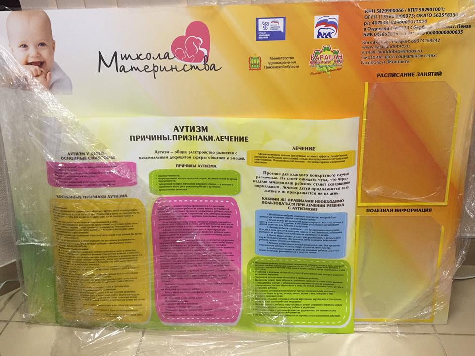 "Караван добрых дел" подарил пензенским мамам наглядное пособие
