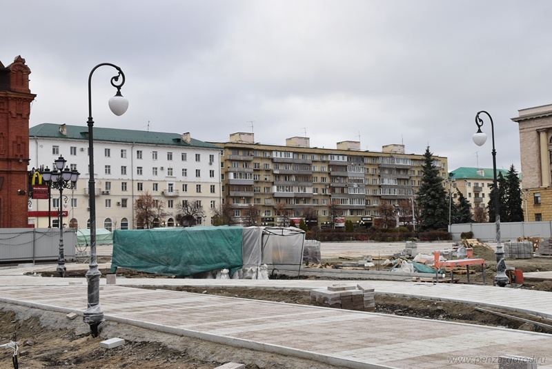 Новогоднюю елку в Пензе установят на площади Ленина.