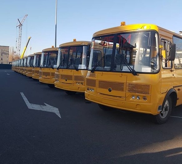 Школьников Пензенской области будут возить на новеньких автобусах