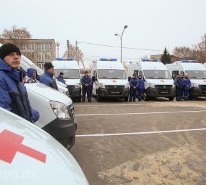 Пензенская «Скорая помощь» получила 16 новых машин