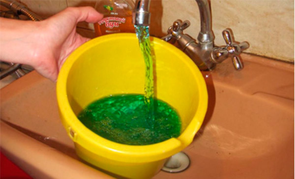Внимание! Сегодня в Пензе горячую воду покрасят в зеленый цвет