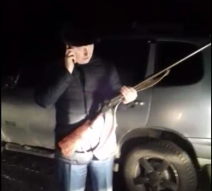 Москвин лично задержал браконьера