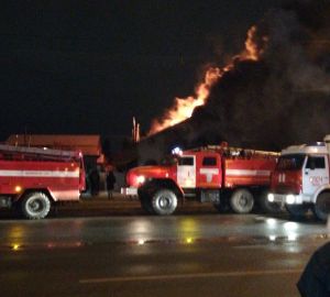 В терновке случился страшный пожар в жилом доме