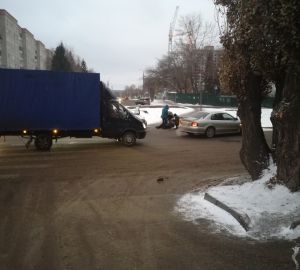 В Пензе женщину сбили на пешеходном переходе