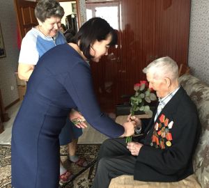 Ольга Чистякова поздравила пензенского ветерана со 101 днем рождения!