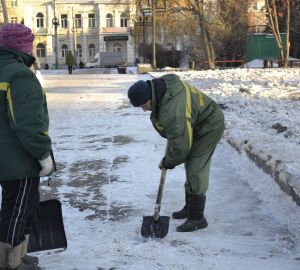 На Фонтанной площади Пензы появятся скульптуры из снега