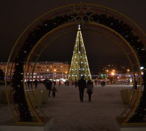 Стало известно расписание новогодних торжеств у главной елки Пензы