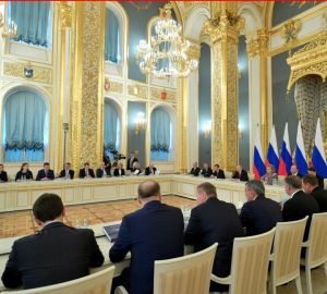 Иван Белозерцев принял участие в Госсовете РФ в Кремле