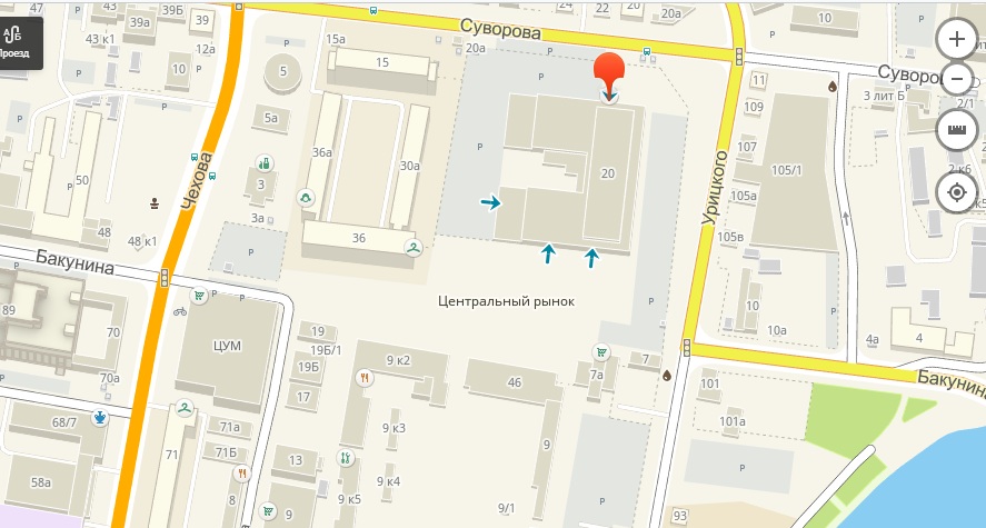 В Пензе откроют сквозной проезд по улице Бакунина?