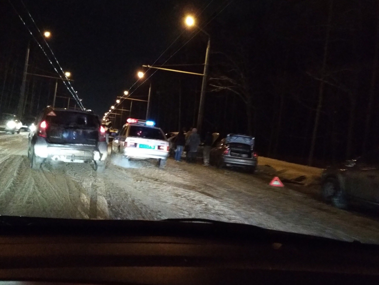 В крупной аварии на Окружной есть жертвы