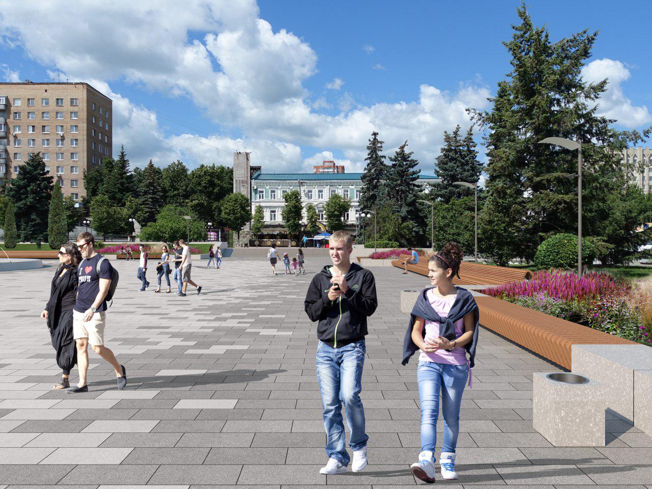 Проектно-сметную документацию по реконструкции Фонтанной площади Пензы разработают к лету