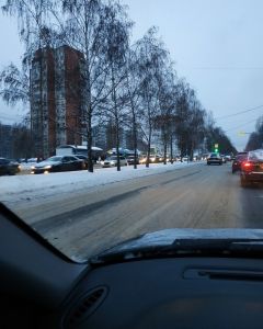 Утренний ужас: пензенские водители жалуются месиво из снега и льда под колесами