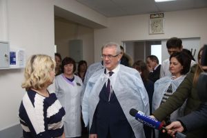 Губернатор посетил новый офис врача общей практики в с. Голицыно