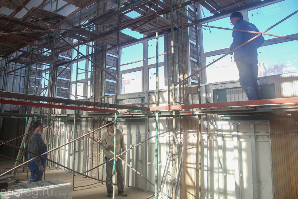 В Пензе озвучили сроки окончания реконструкции Дома Офицеров