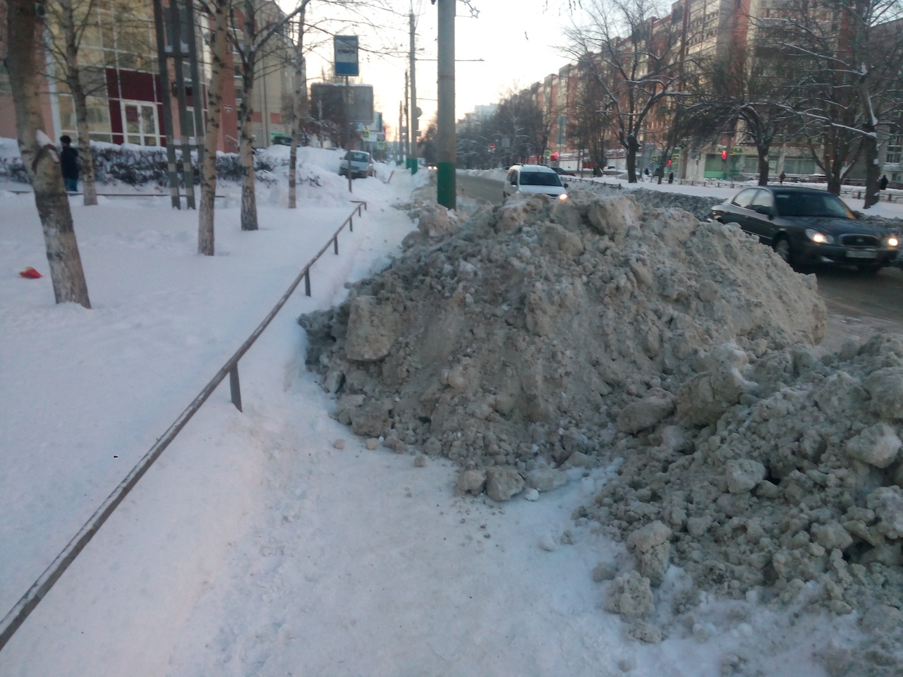 Работа муниципалитетов Пензенской области по расчистке снега вновь подверглась критике