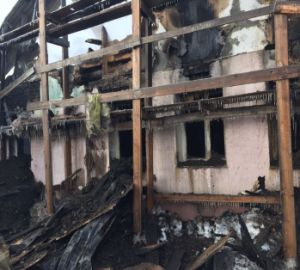 Жуткий пожар в Бессоновке унес жизни двух человек