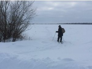 Жители умирающей пензенской деревни вынуждены ходить за хлебом на снегоступах