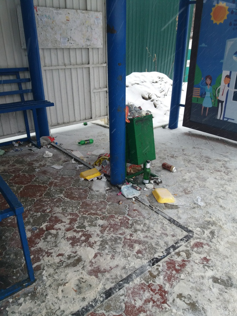 Пензенцы жалуются на жуткое состояние остановочных павильонов