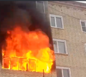 При пожаре в жилом доме в Кузнецке погибла женщина