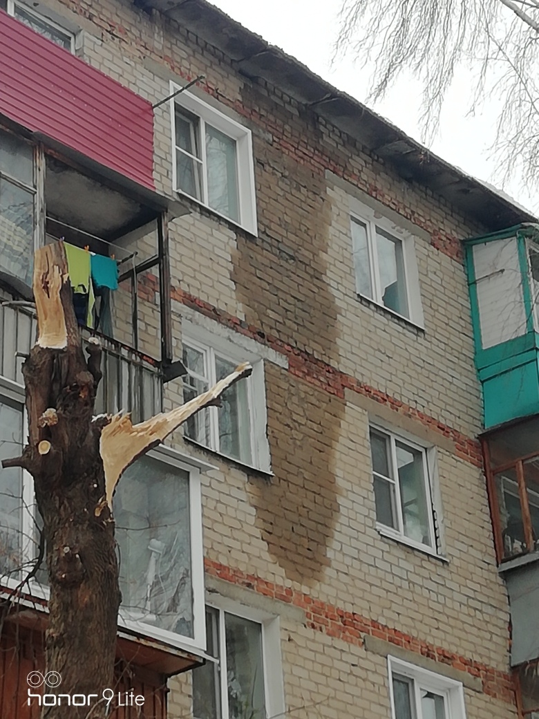 В Пензе разрушается дом на Вяземского, 29